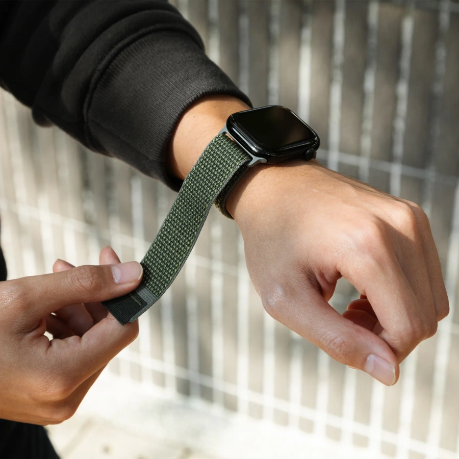 Ремешок Native Union Active Sport Loop Band for Apple Watch 40/41/42mm - Slate Green (ACTLOOP-AW-S-GRN)