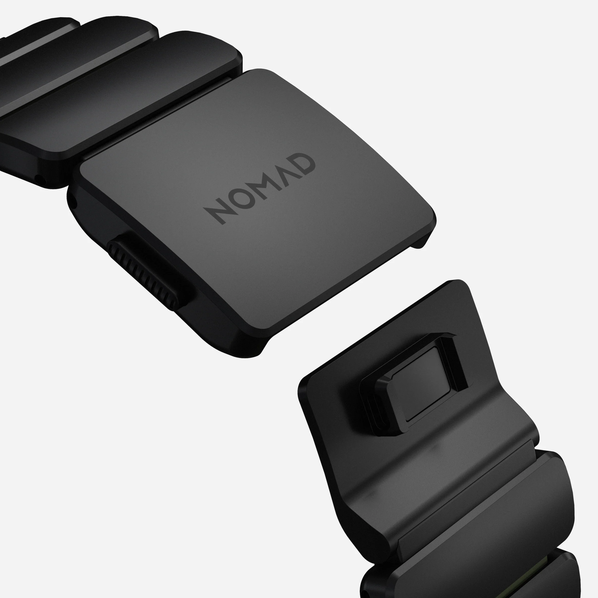 Ремінець Nomad Stratos Band Black Hardware для Apple Watch 46mm/49mm - Forest (NM009575858)