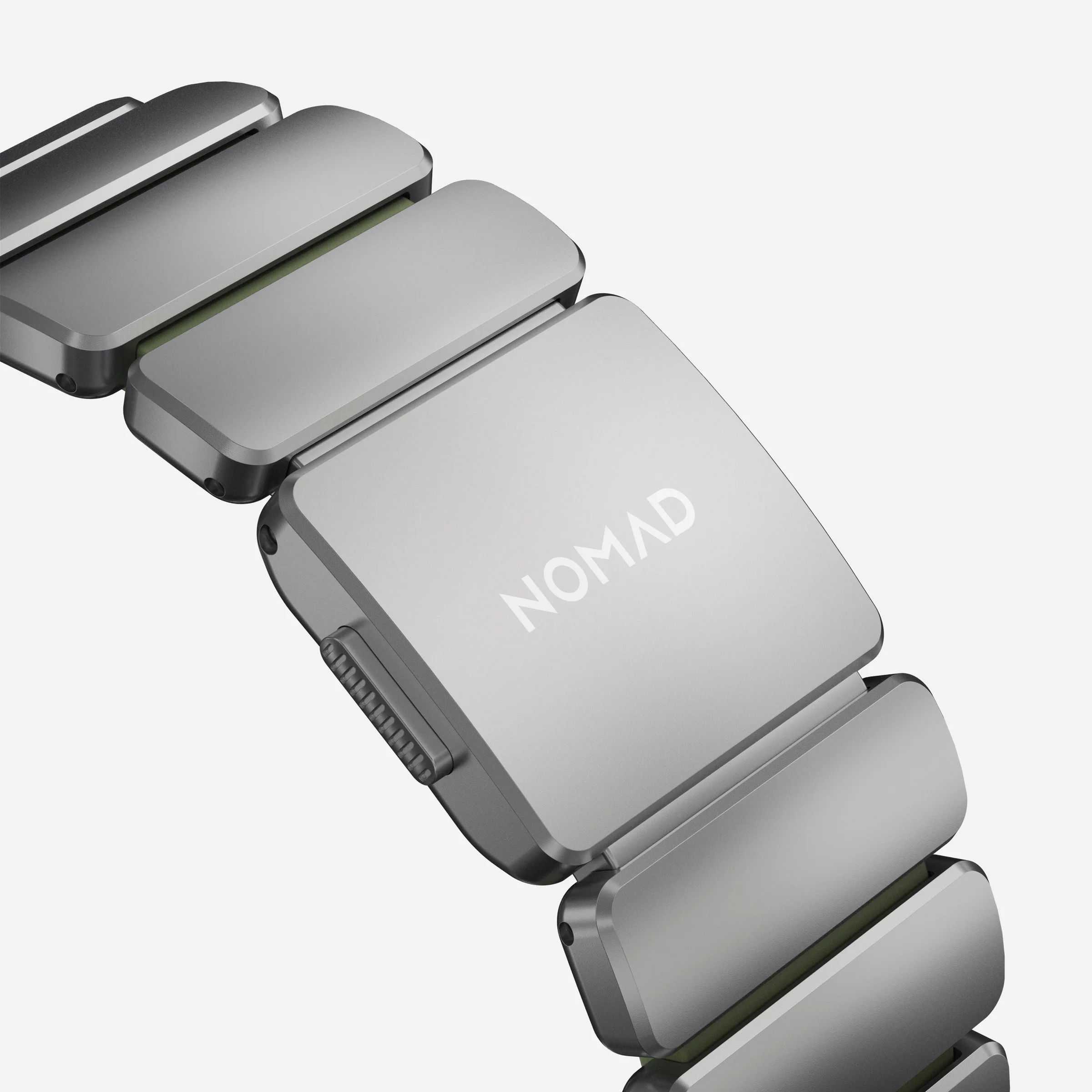 Ремінець Nomad Stratos Band Natural Hardware для Apple Watch 46mm/49mm - Forest (NM009568858)