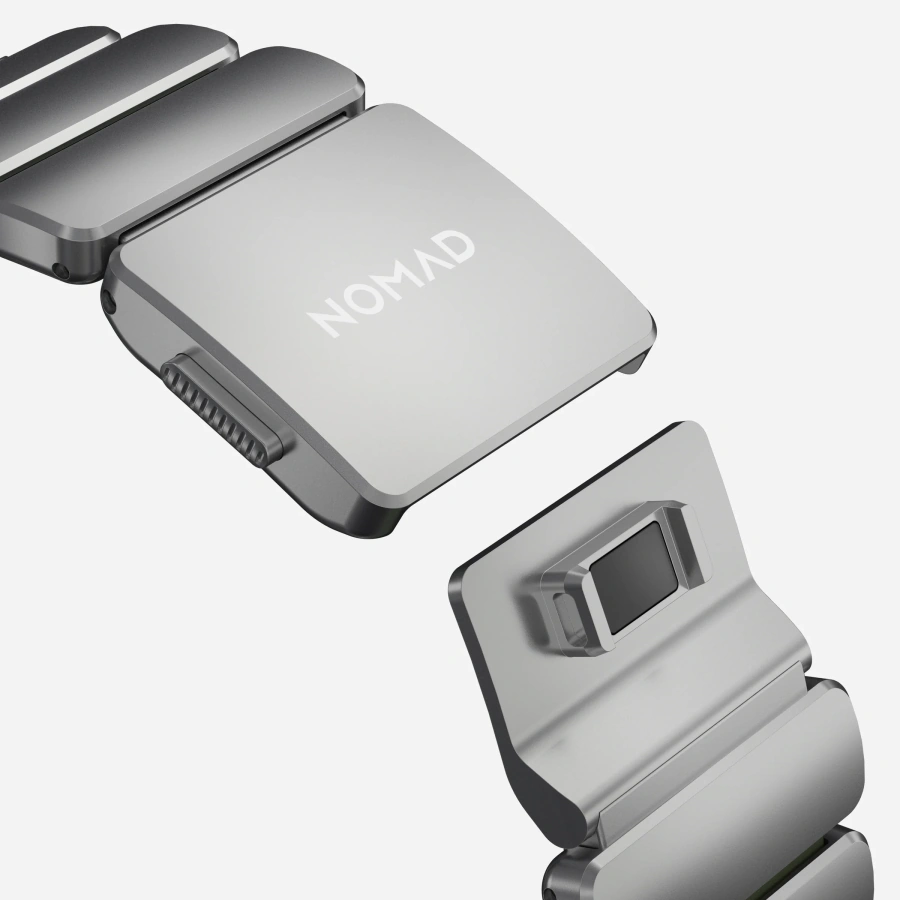 Ремінець Nomad Stratos Band Natural Hardware для Apple Watch 46mm/49mm - Forest (NM009568858)