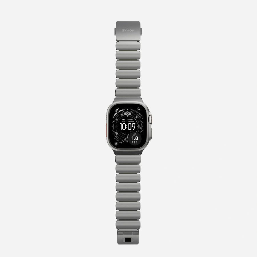 Ремінець Nomad Stratos Band Natural Hardware для Apple Watch 46mm/49mm - Forest (NM009568858)