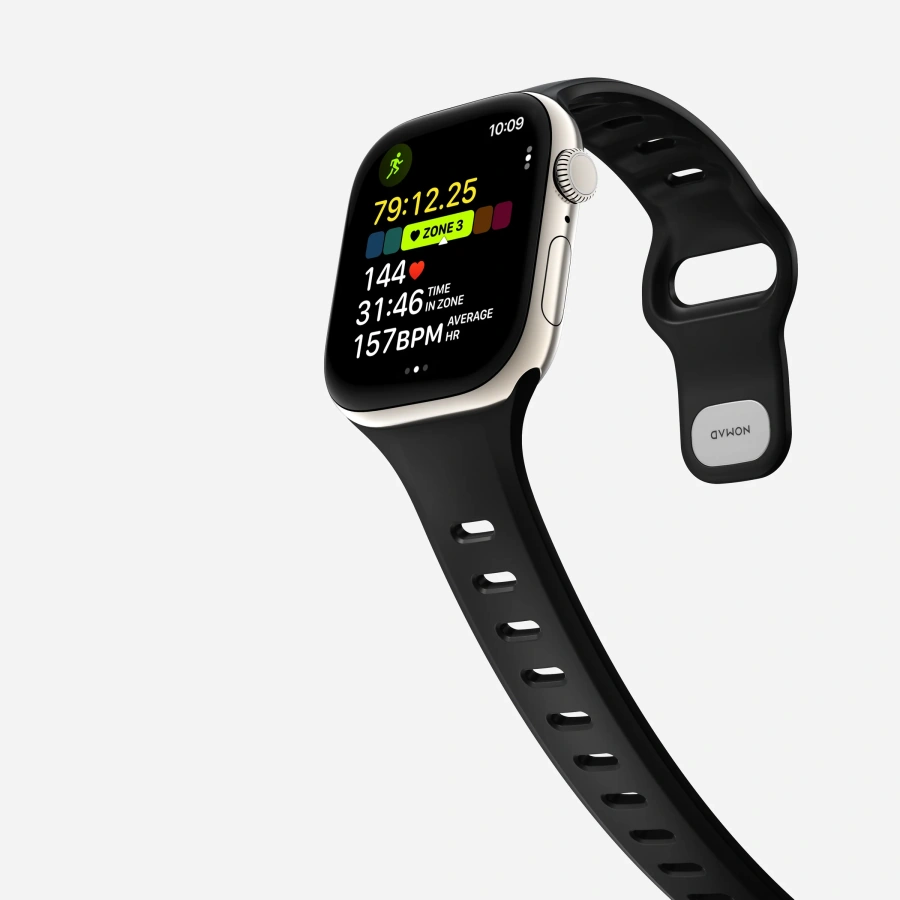 Ремешок NOMAD Tempo Band для Apple Watch 41mm/42mm - Black (NM011406858)