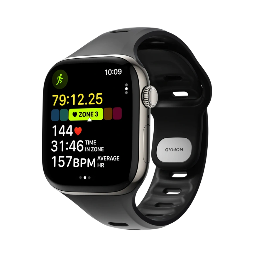 Ремешок NOMAD Tempo Band для Apple Watch 41mm/42mm - Black (NM011406858)