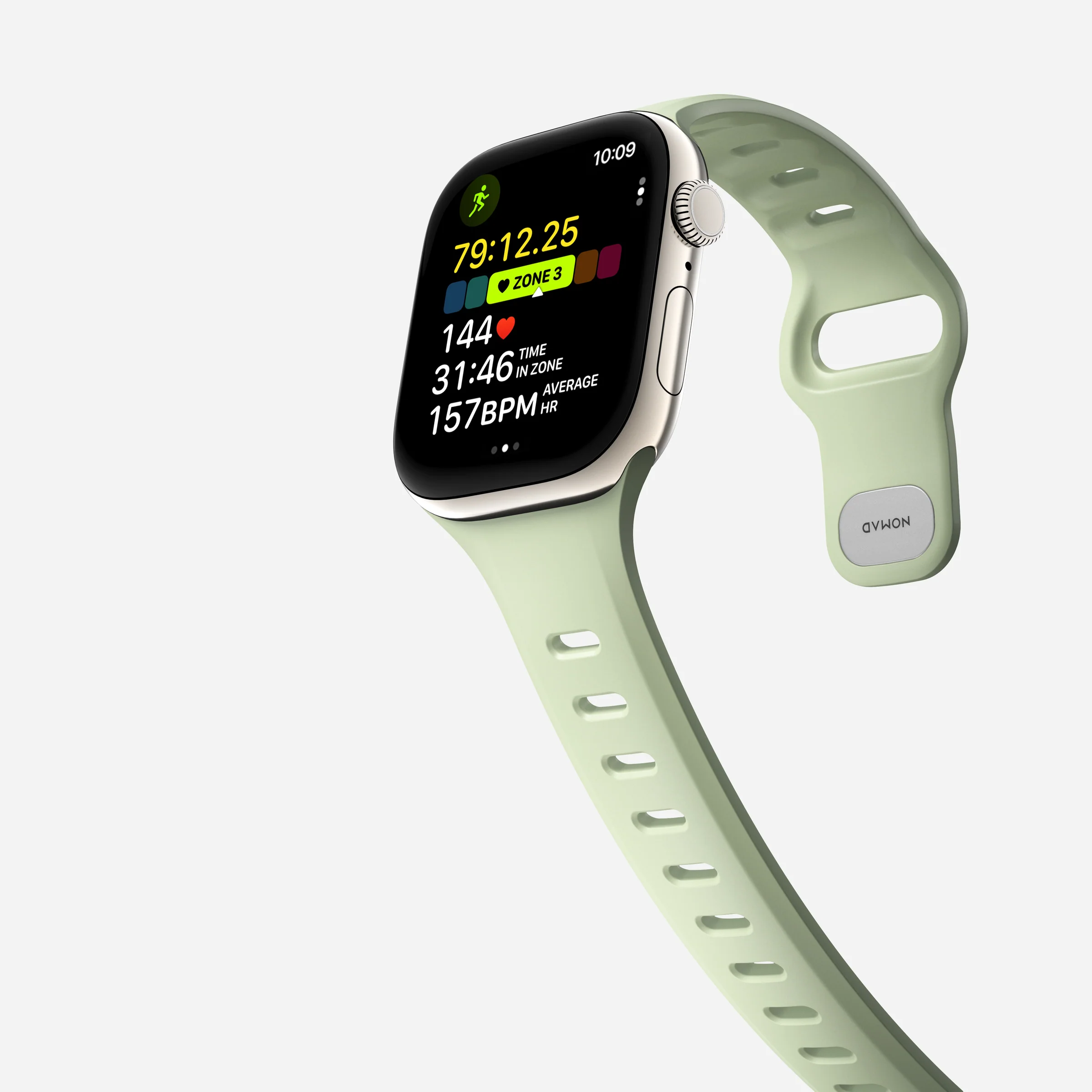 Ремешок NOMAD Tempo Band для Apple Watch 41mm/42mm - Seagrass (NM009780858)