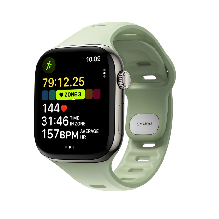Ремешок NOMAD Tempo Band для Apple Watch 41mm/42mm - Seagrass (NM009780858)