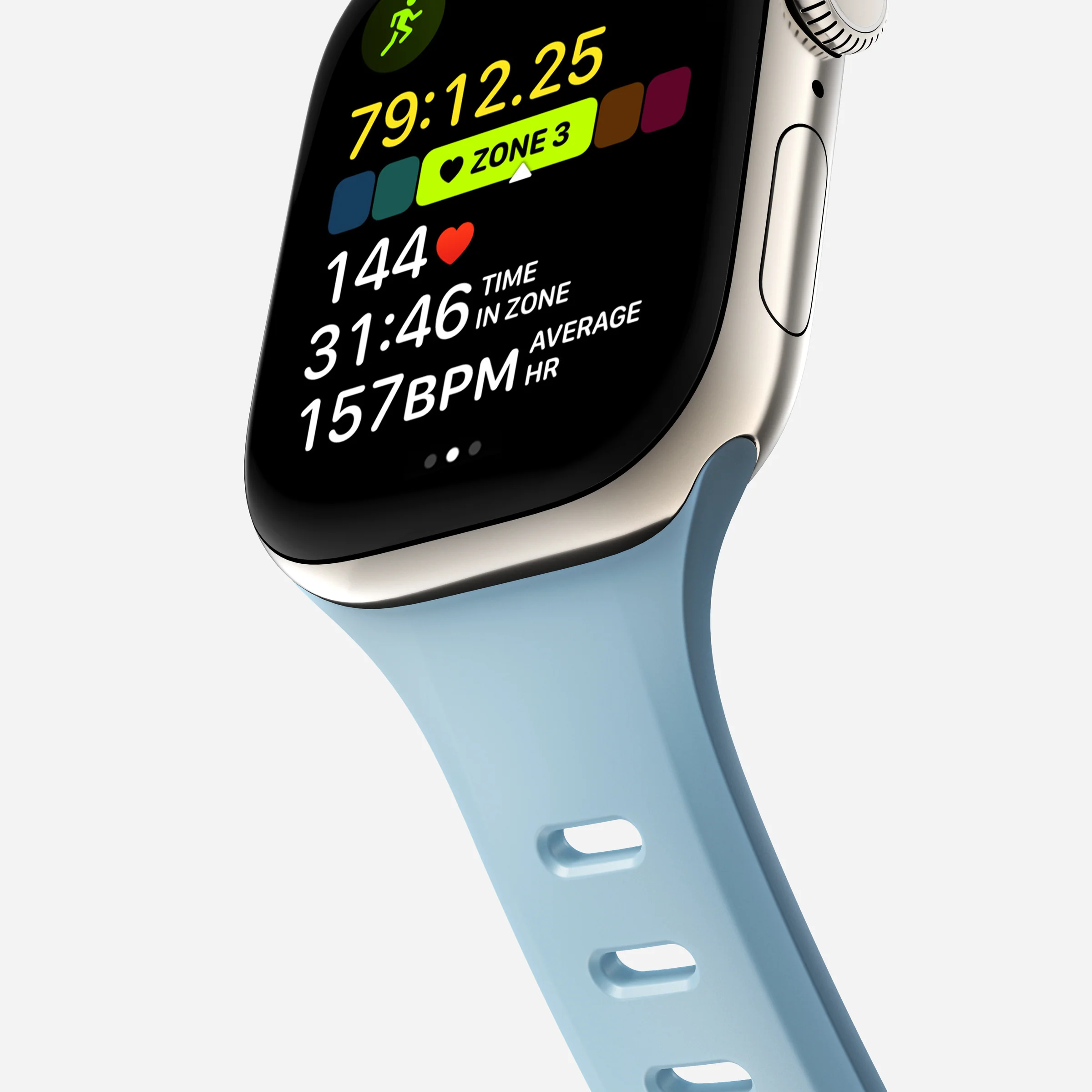 Ремешок NOMAD Tempo Band для Apple Watch 41mm/42mm - Tidal (NM009728858)