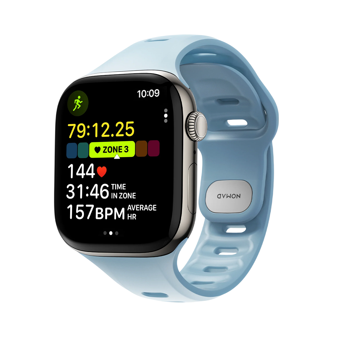 Ремешок NOMAD Tempo Band для Apple Watch 41mm/42mm - Tidal (NM009728858)