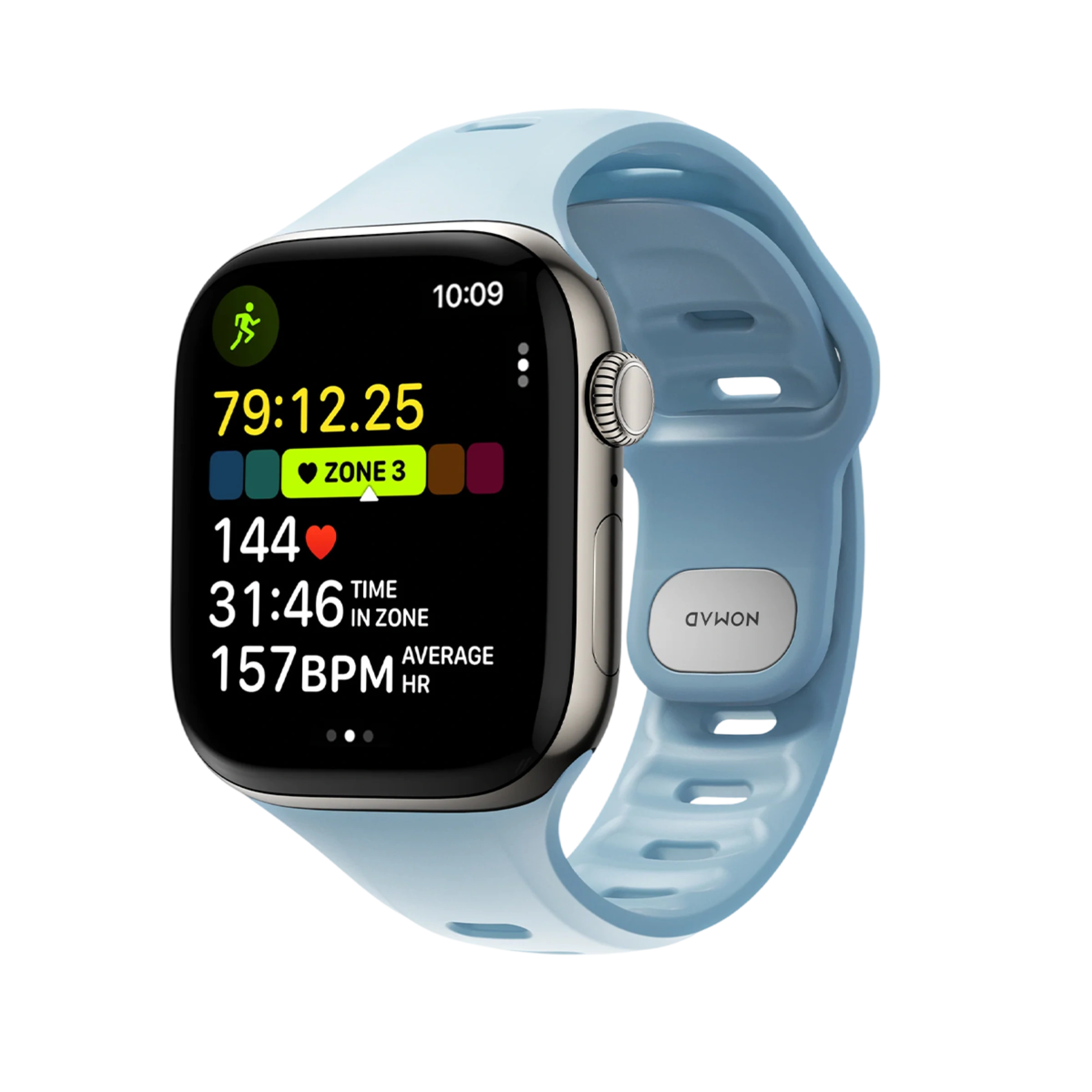 Ремешок NOMAD Tempo Band для Apple Watch 41mm/42mm - Tidal (NM009728858)