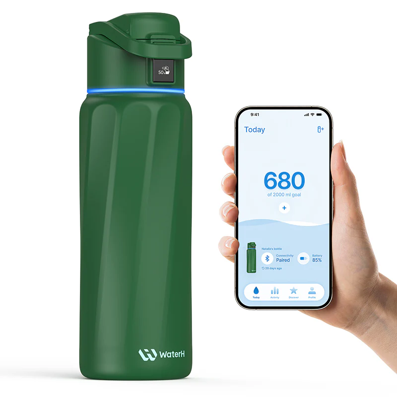 Умная бутылка для воды WaterH BOOST 32oz/946ml - Emerald Green