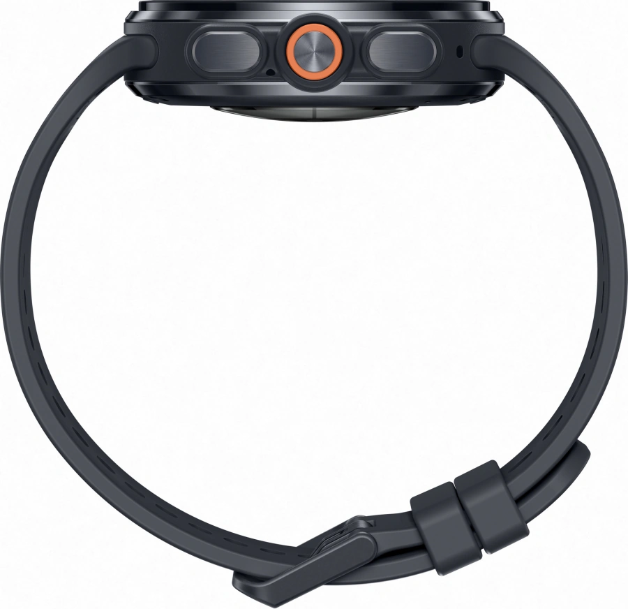 Смарт-годинник Samsung Galaxy Watch Ultra2 Titanium Grey 47mm LTE with Black Marine Band - S/M/L (SM-L715FZKA)