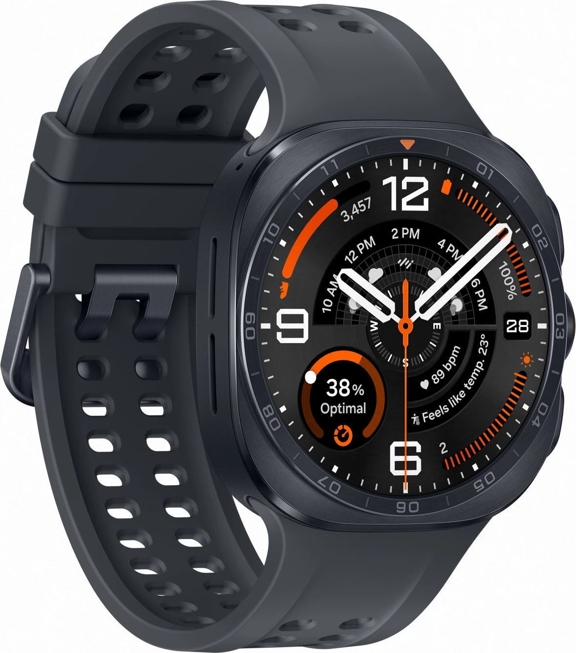 Смарт-часы Samsung Galaxy Watch Ultra2 Titanium Grey 47mm LTE with Black Marine Band - S/M/L (SM-L715FZKA)