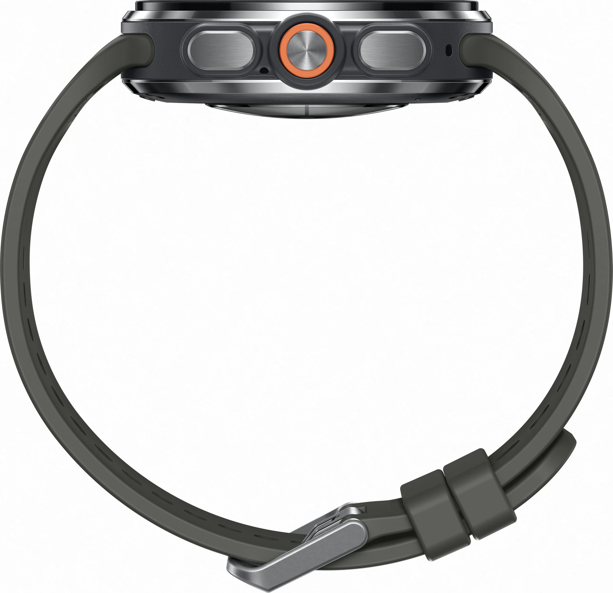 Смарт-часы Samsung Galaxy Watch Ultra2 Titanium Silver 47mm LTE with Black Marine Band - S/M/L (SM-L715FZSA)