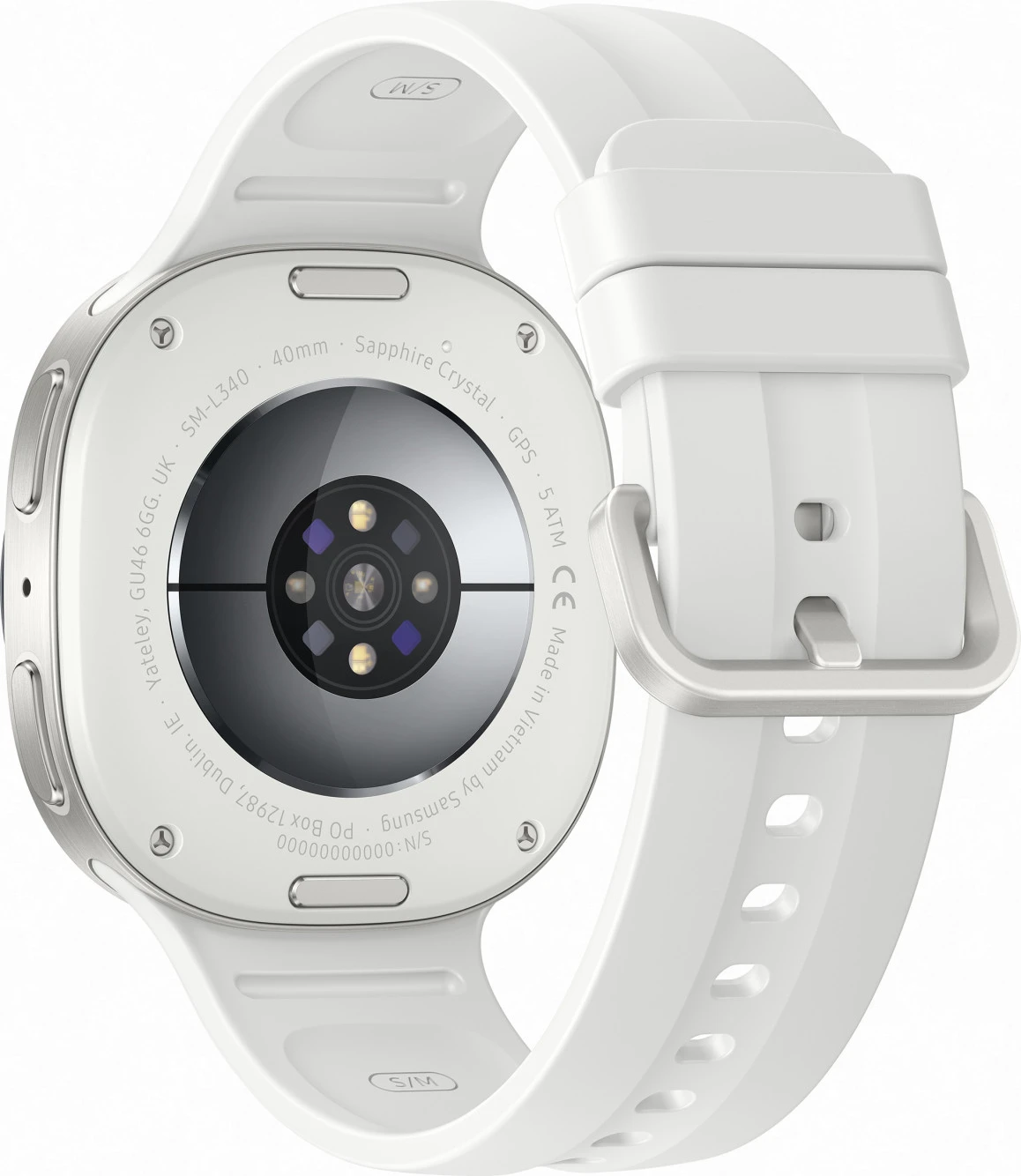 Смарт-часы Samsung Galaxy Watch9 Cream Bluetooth 40mm with Cream Sport Band - S/M (SM-L340NZEA)