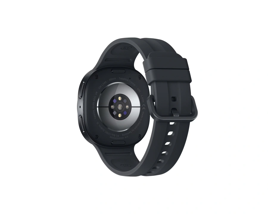 Смарт-часы Samsung Galaxy Watch9 Graphite Bluetooth 40mm with Black Sport Band - S/M (SM-L340NZKA)
