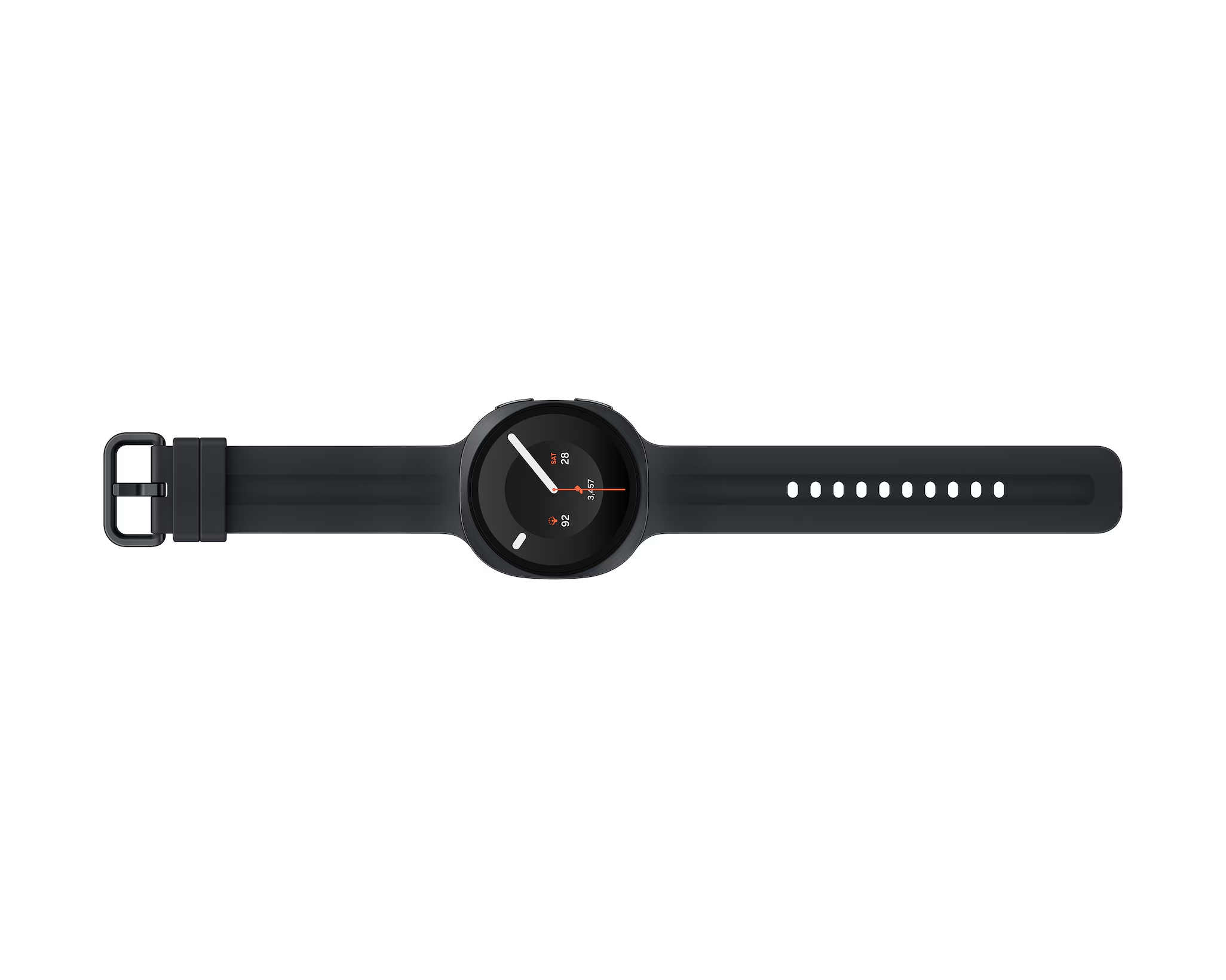 Смарт-часы Samsung Galaxy Watch9 Graphite Bluetooth 40mm with Black Sport Band - S/M (SM-L340NZKA)