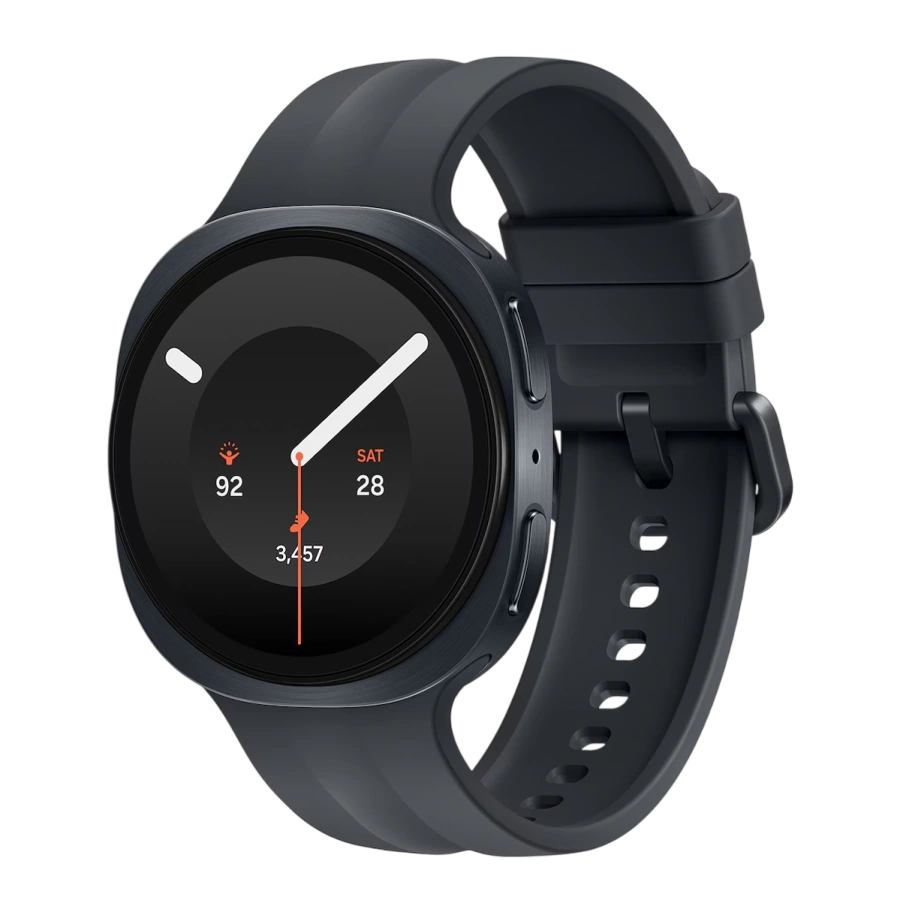 Смарт-часы Samsung Galaxy Watch9 Graphite Bluetooth 40mm with Black Sport Band - S/M (SM-L340NZKA)