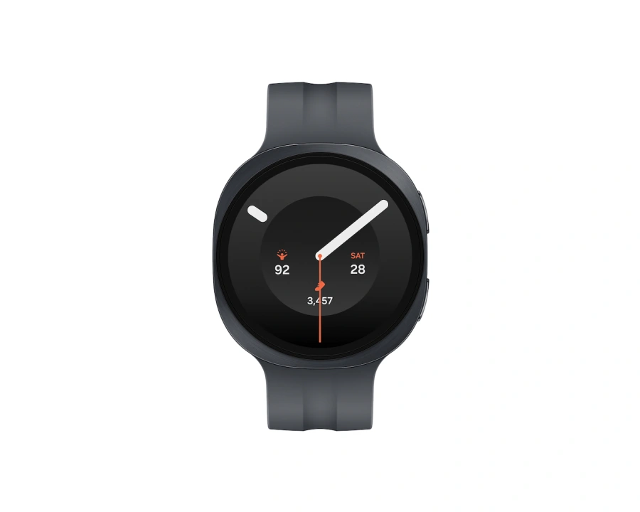 Смарт-годинник Samsung Galaxy Watch9 Graphite Bluetooth 44mm with Black Sport Band - M/L (SM-L350NZKA)