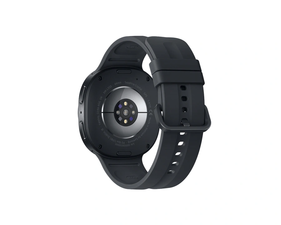 Смарт-годинник Samsung Galaxy Watch9 Graphite Bluetooth 44mm with Black Sport Band - M/L (SM-L350NZKA)