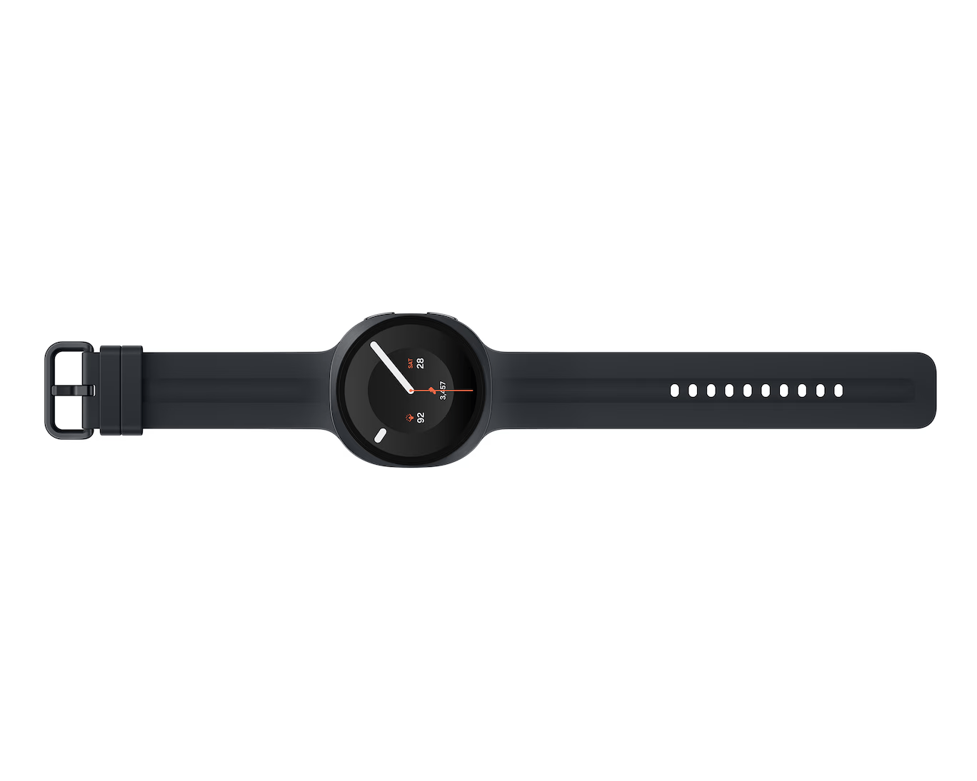 Смарт-годинник Samsung Galaxy Watch9 Graphite Bluetooth 44mm with Black Sport Band - M/L (SM-L350NZKA)