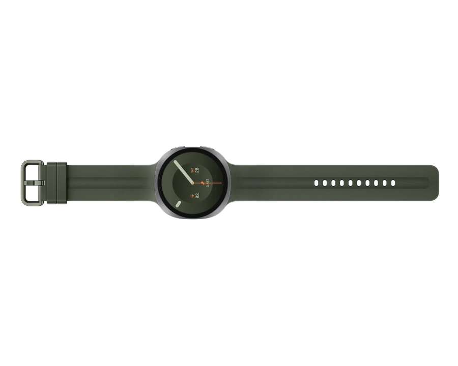 Смарт-годинник Samsung Galaxy Watch9 Silver Bluetooth 44mm with Olive Sport Band - M/L (SM-L350NZSA)