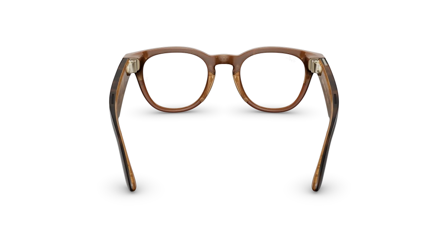 Смарт-окуляри Ray-Ban | Meta Scriber Optics [Gen 2] Standard - Shiny Havana/Demo Lens (RW7002 8528 49-22)