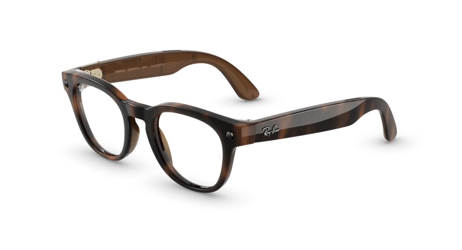 Смарт-окуляри Ray-Ban | Meta Scriber Optics [Gen 2] Standard - Shiny Havana/Demo Lens (RW7002 8528 49-22)