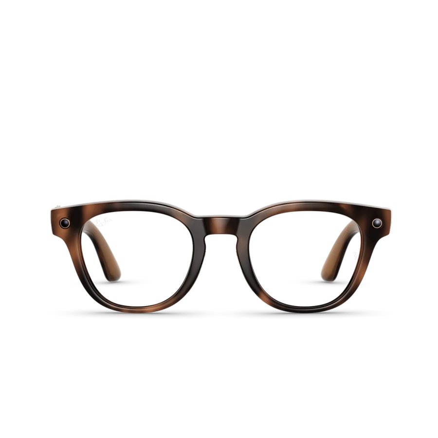 Смарт-окуляри Ray-Ban | Meta Scriber Optics [Gen 2] Standard - Shiny Havana/Demo Lens (RW7002 8528 49-22)