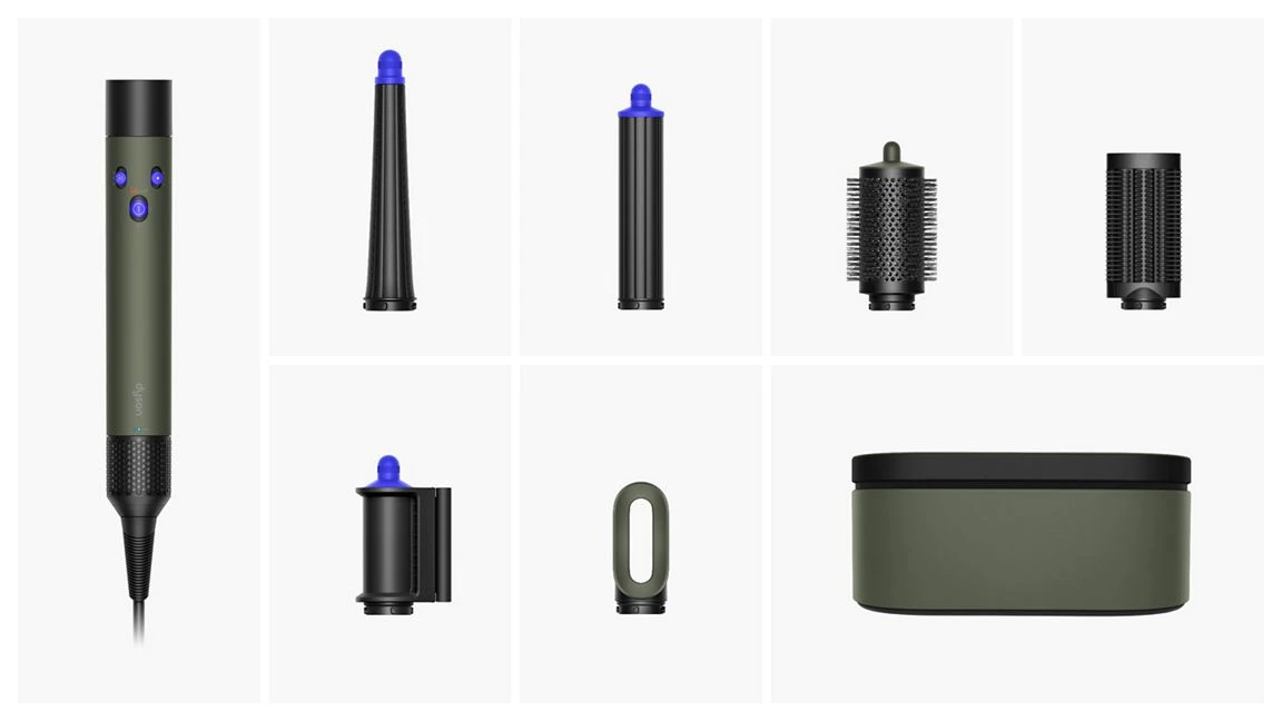 Стайлер для прямого та хвилястого волосся Dyson Airwrap i.d. Multi-Styler and Dryer Straight to Wavy - Ceramic Khaki (285669-01) EU