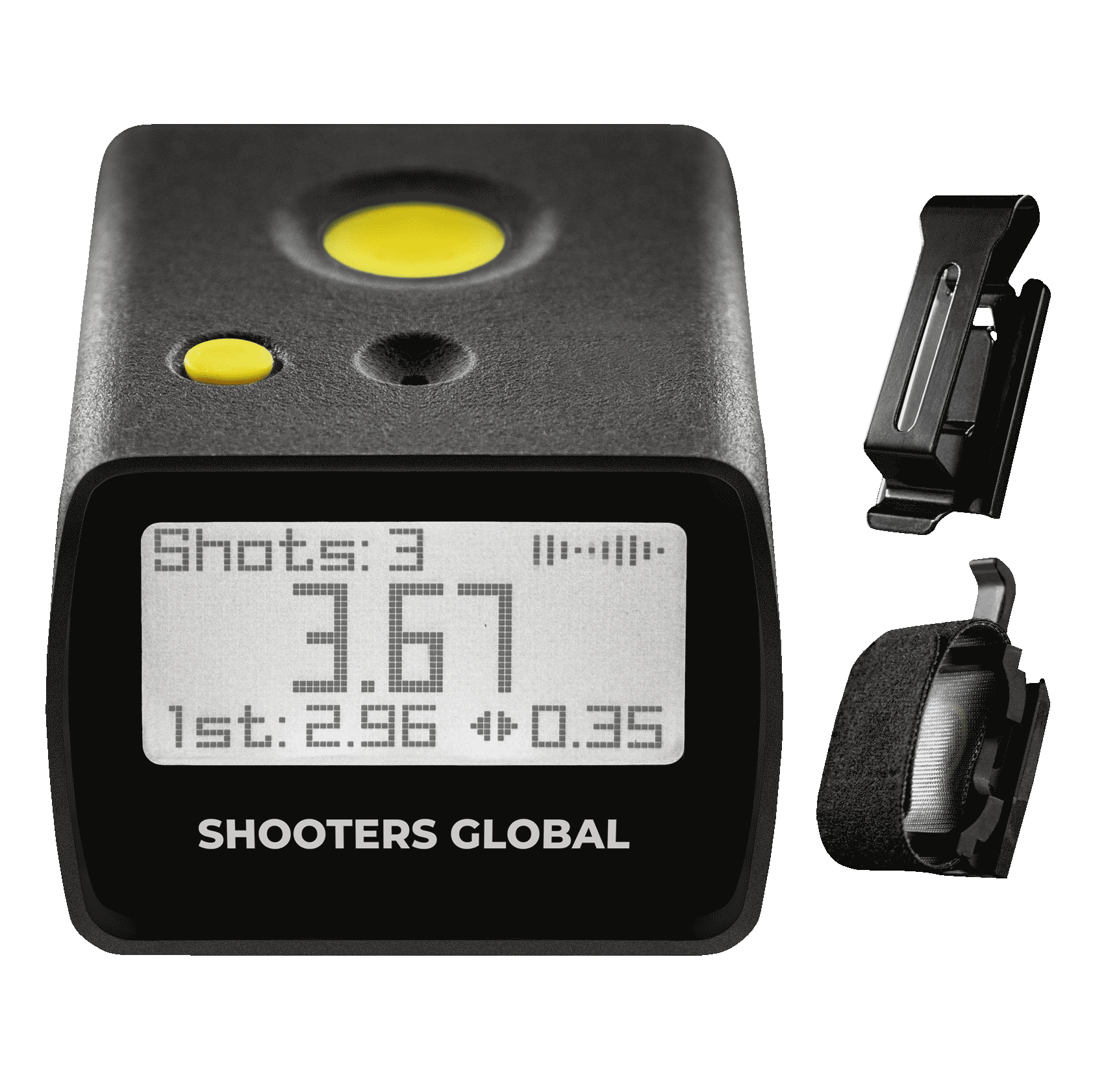 Стрілецький таймер SG Timer GO з кліпсами Pocket та Quick release