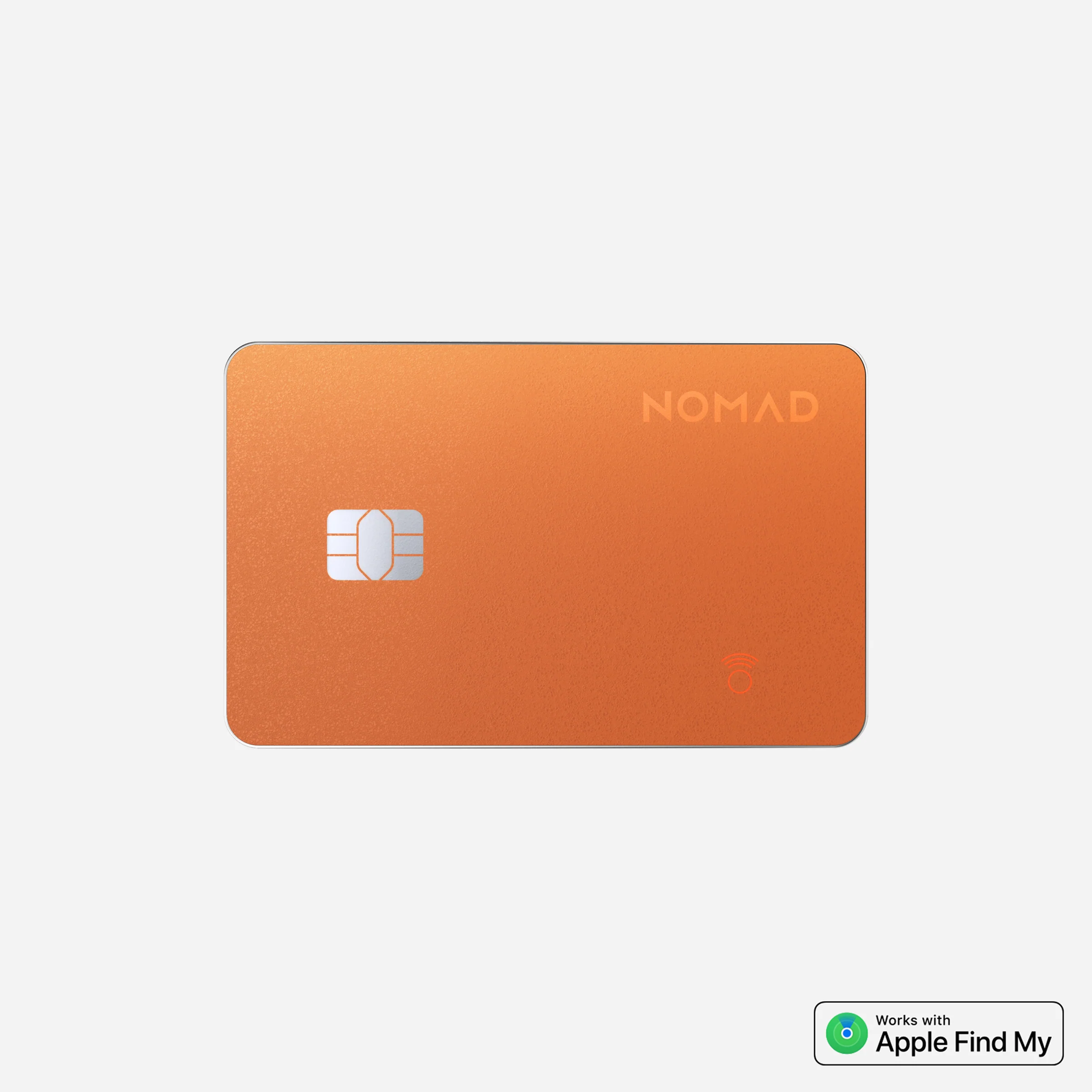 Трекер-картка Nomad Tracking Card Pro with Apple Find My [16 Months Battery Life] - Stellar Orange (NM011086858)