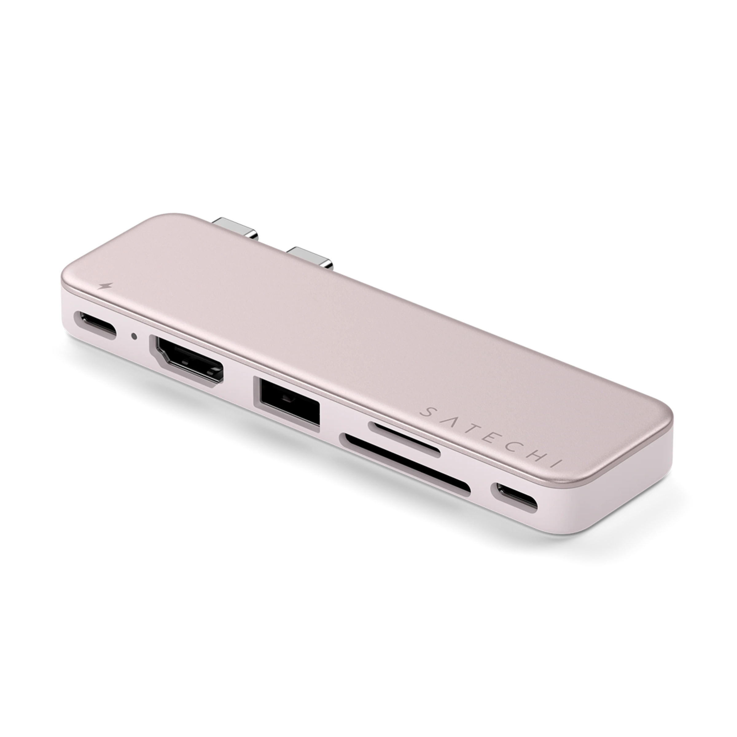 USB-C хаб Satechi Snap Hub - Blush (ST-HUSNP) USB-C хаб Satechi Snap Hub - Blush (ST-HUSNP)