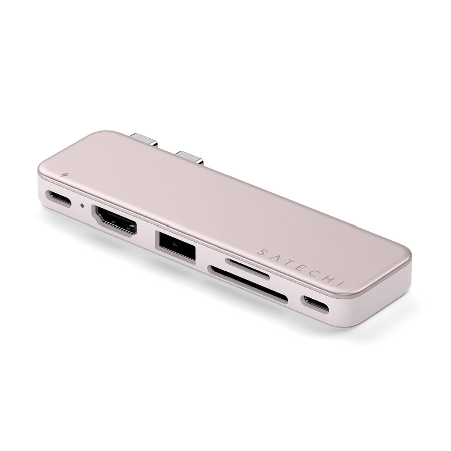 USB-C хаб Satechi Snap Hub - Blush (ST-HUSNP)