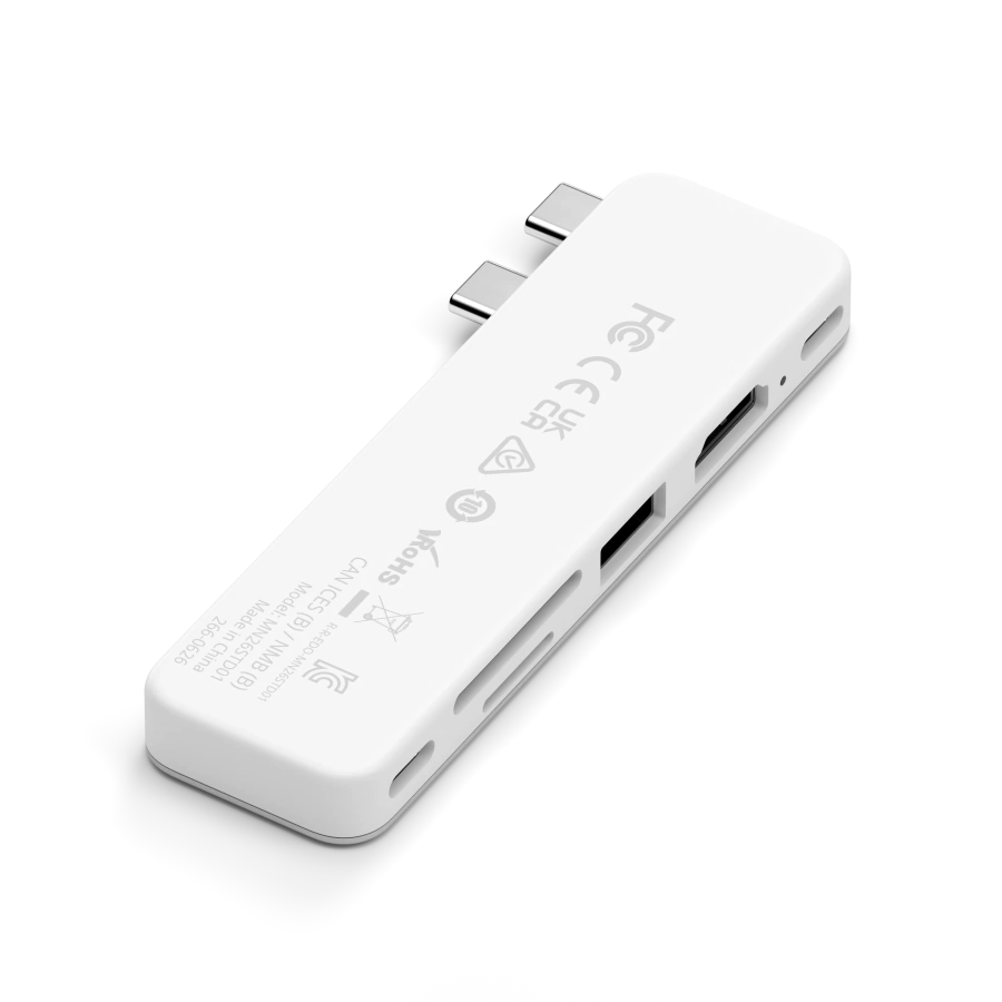 USB-C хаб Satechi Snap Hub - Silver (ST-HUSNS)