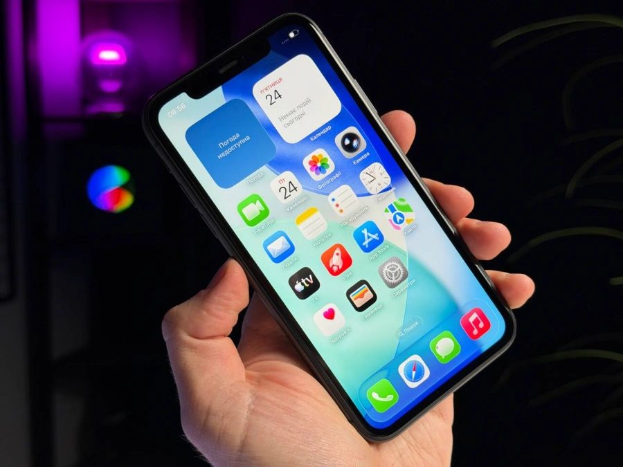 ВЖИВАНИЙ Б/У Apple iPhone 11 128GB Black (MHCX3, MHDH3) - Состояние: хороший | Аккумулятор: 100% | Комплектация: полный | Гарантия: 3 мес.