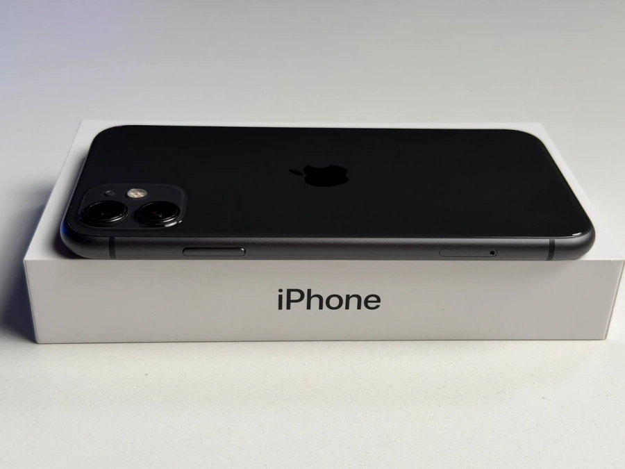 ВЖИВАНИЙ Б/У Apple iPhone 11 128GB Black (MHCX3, MHDH3) - Состояние: хороший | Аккумулятор: 100% | Комплектация: полный | Гарантия: 3 мес.
