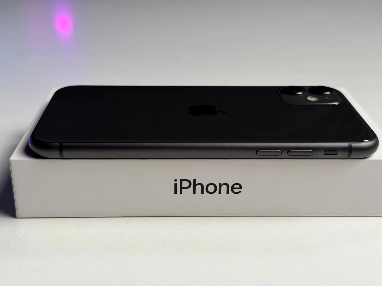 ВЖИВАНИЙ Б/У Apple iPhone 11 128GB Black (MHCX3, MHDH3) - Состояние: хороший | Аккумулятор: 100% | Комплектация: полный | Гарантия: 3 мес.