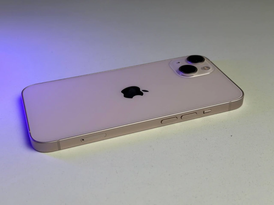 ВЖИВАНИЙ Б/У Apple iPhone 13 128GB Pink (MLMN3, MLPH3) - Состояние: хороший | Аккумулятор: 90% | Комплектация: iPhone, кабель | Гарантия: 3 мес.