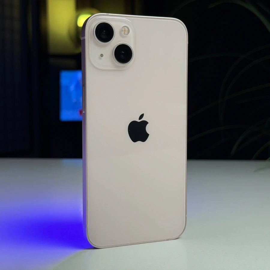 ВЖИВАНИЙ Б/У Apple iPhone 13 128GB Pink (MLMN3, MLPH3) - Состояние: хороший | Аккумулятор: 90% | Комплектация: iPhone, кабель | Гарантия: 3 мес.