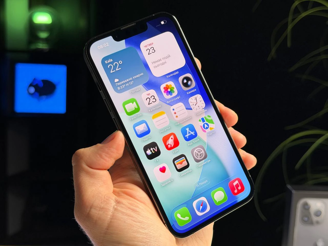 ВЖИВАНИЙ Б/У Apple iPhone 13 Pro 256GB Graphite (MLTW3, MLVE3) - Стан: гарний | Акумулятор: 100% | Комплектація: повний | Гарантія: 3 міс.