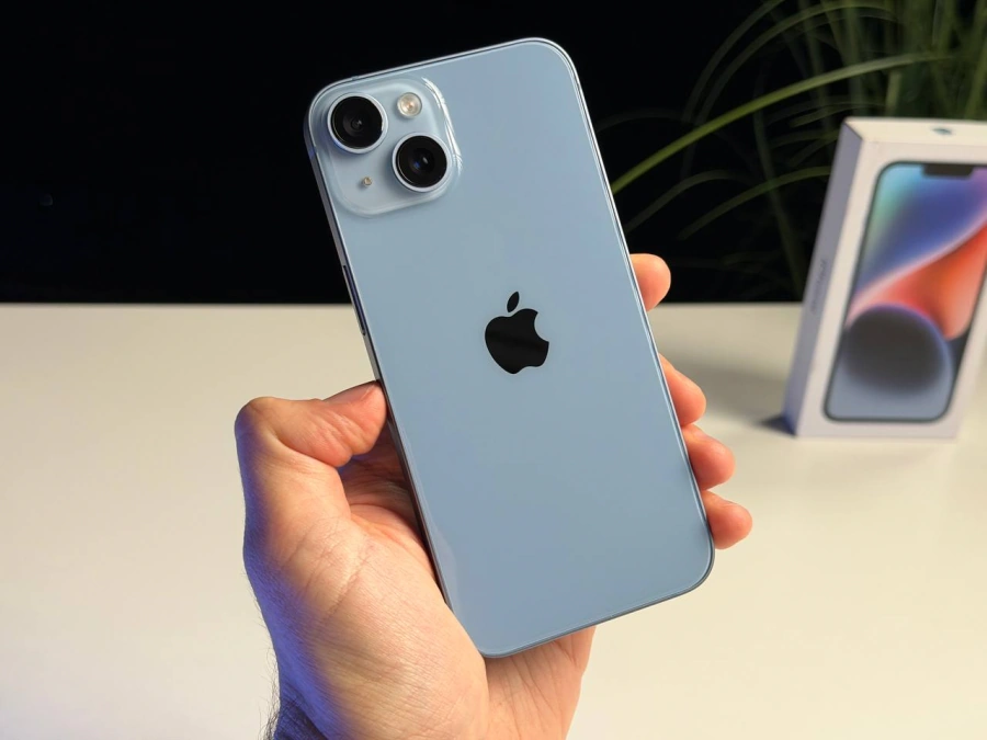 ВЖИВАНИЙ Б/У Apple iPhone 14 256GB Blue (MPWP3) - Стан: гарний | Акумулятор: 100% | Комплектація: повний | Гарантія: 3 міс.