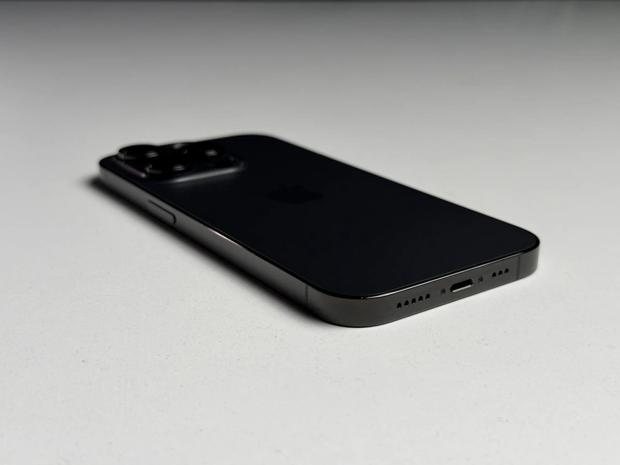 ВЖИВАНИЙ Б/У Apple iPhone 14 Pro 128GB Space Black (MPXV3) - Стан: гарний | Акумулятор: 87% | Комплектація: iPhone, кабель | Гарантія: 3 міс.
