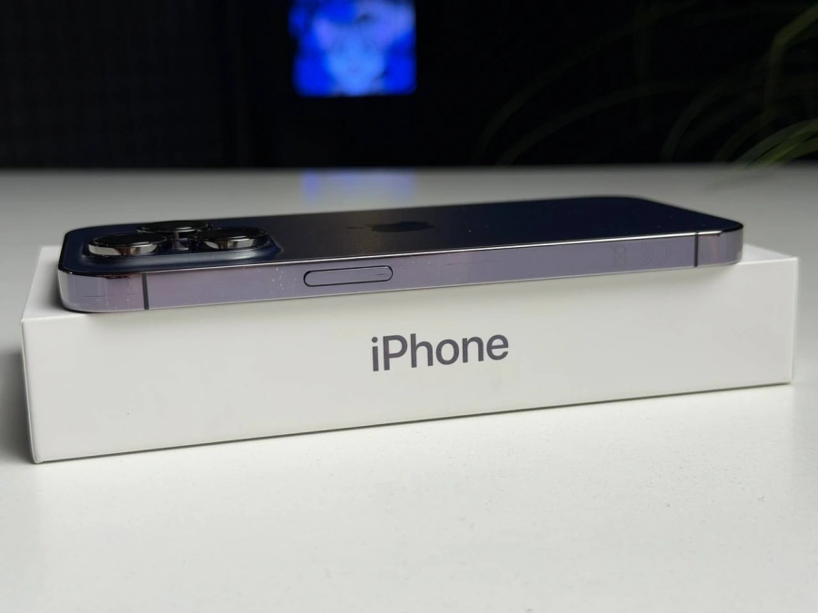 ВЖИВАНИЙ Б/У Apple iPhone 14 Pro 256GB Deep Purple (MQ1F3) - Стан: гарний | Акумулятор: 100% | Комплектація: повний | Гарантія: 3 міс.