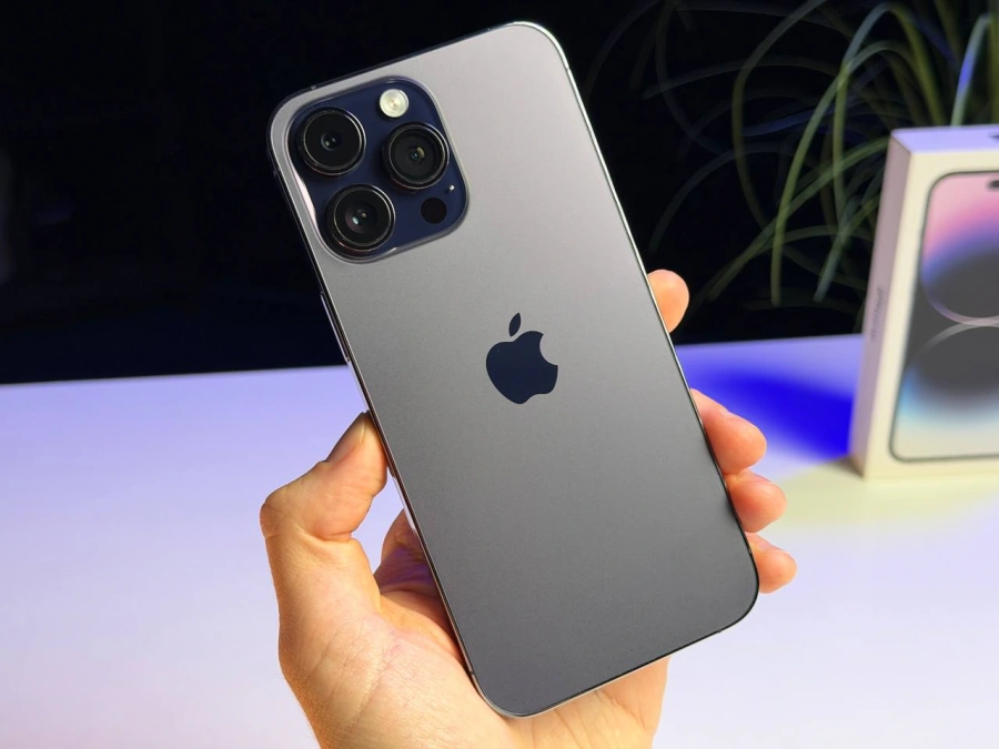 ВЖИВАНИЙ Б/У Apple iPhone 14 Pro Max 256GB Deep Purple eSim (MQ8W3) - Стан: гарний | Акумулятор: 100% | Комплектація: повний | Гарантія: 3 міс.