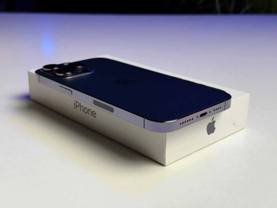 ВЖИВАНИЙ Б/У Apple iPhone 14 Pro Max 256GB Deep Purple eSim (MQ8W3) - Стан: гарний | Акумулятор: 100% | Комплектація: повний | Гарантія: 3 міс.