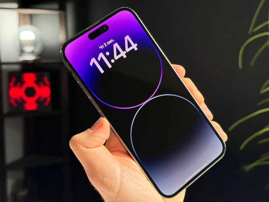 ВЖИВАНИЙ Б/У Apple iPhone 14 Pro Max 256GB Deep Purple (MQ9X3) - Состояние: хороший | Аккумулятор: 100% | Комплектация: iPhone, кабель | Гарантия: 3 мес.