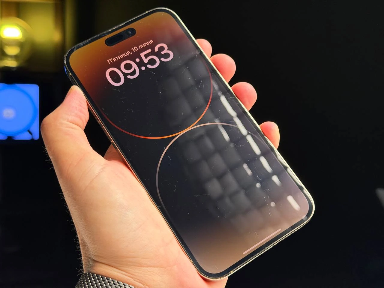 ВЖИВАНИЙ Б/У Apple iPhone 14 Pro Max 256GB Gold (MQ9W3) - Стан: задовільний | Акумулятор: 87% | Комплектація: iPhone, кабель | Гарантія: 3 міс.