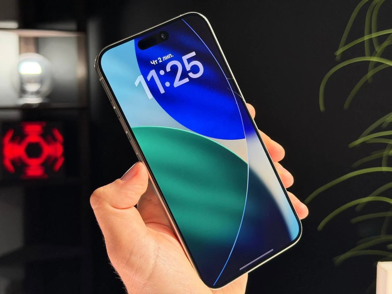 ВЖИВАНИЙ Б/У Apple iPhone 15 Pro Max 256GB Natural Titanium eSim (MU683) - Состояние: хороший | Аккумулятор: 100% | Комплектация: полный | Гарантия: 3 мес.
