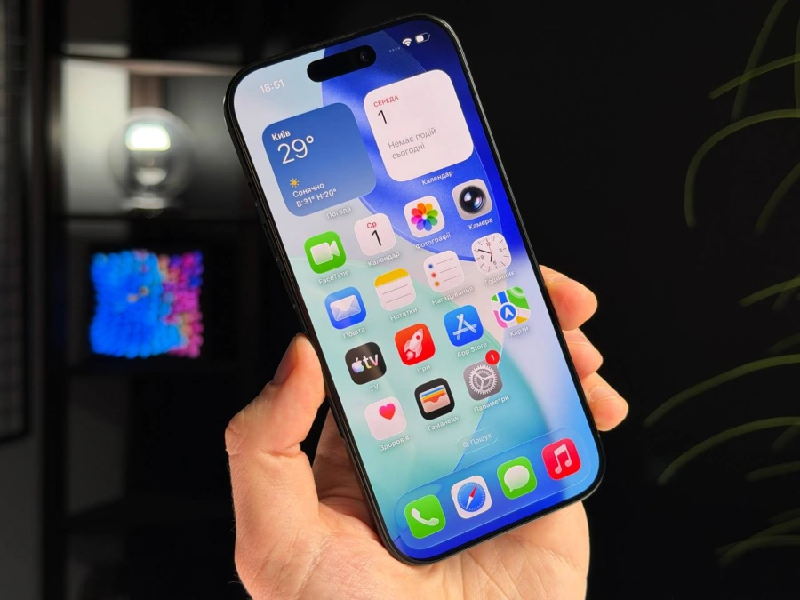 ВЖИВАНИЙ Б/У Apple iPhone 16 Pro 128GB Black Titanium (MYND3) - Стан: гарний | Акумулятор: 96% | Комплектація: повний | Гарантія: 3 міс.