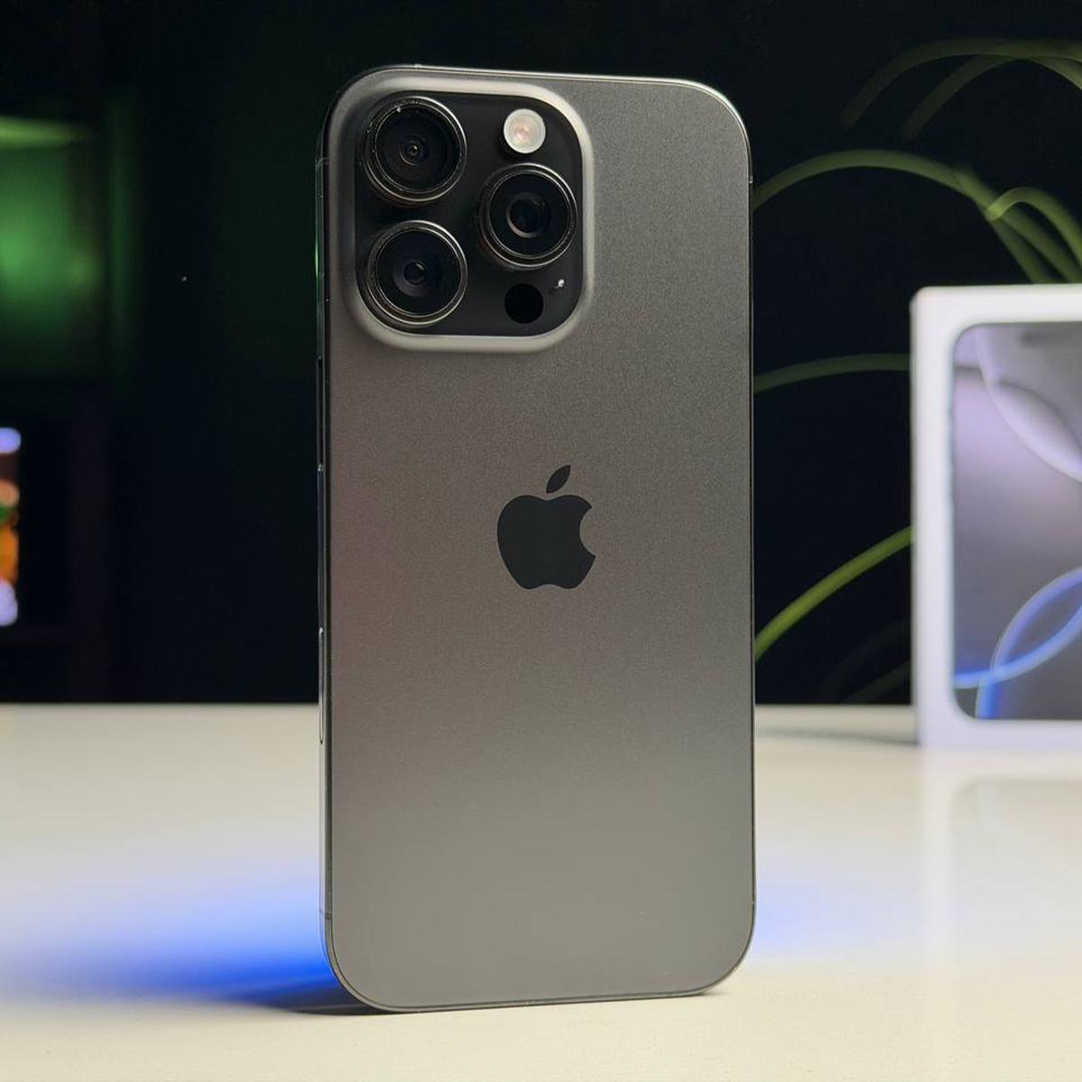 ВЖИВАНИЙ Б/У Apple iPhone 16 Pro 128GB Black Titanium (MYND3) - Состояние: хороший | Аккумулятор: 94% | Комплектация: полный | Гарантия: 3 мес.