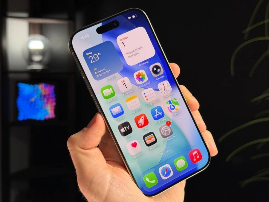 ВЖИВАНИЙ Б/У Apple iPhone 16 Pro 128GB Natural Titanium (MYNG3) - Состояние: хороший | Аккумулятор: 93% | Комплектация: полный | Гарантия: 3 мес.
